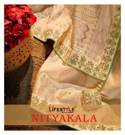 Nityakala By Lifestyle Designer Dola Silk Saree Collection